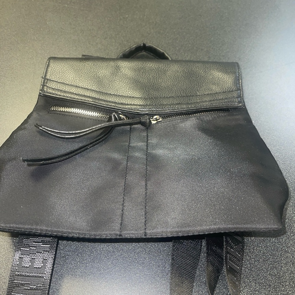 Botkier New York Black Nylon  Backpack Purse 12x15 Medium  (3)